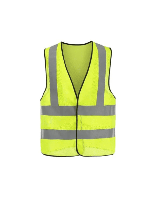 Safety Vest With Reflective Tape